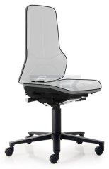 ESD stolička Neon 2, trvalo vodivá, sivá