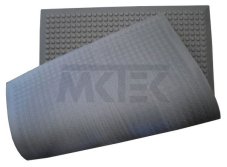 ESD podlahová čierna rohož 960x660x12mm bublinkový povrch