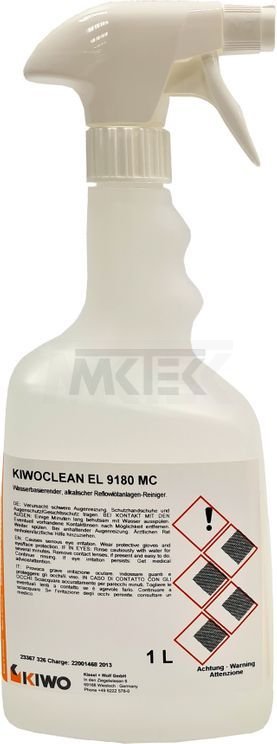 Čistič na spájkovacie zariadenia KIWOCLEAN EL 9180 MC, 1liter