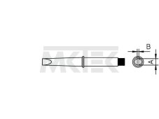 CT5A8 Spájkovací hrot 1,6mm 425°C