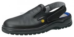 ESD Clogs, bezpečnostná obuv light, čierna