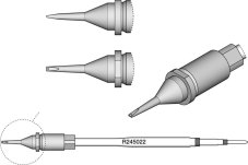 Spájkovací hrot R245022 JBC