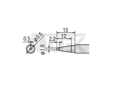 Spájkovací hrot GOOT PX-2RT-1.6D