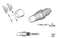 Odspájkovací hrot JBC D530018