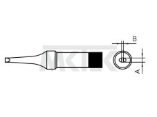 PT R7 Spájkovací hrot 1.6MM