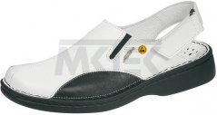 ESD obuv Reflexor 31064, biela a čierna