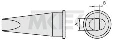 LHT C Spájkovací hrot 3.2 x 1.2 mm