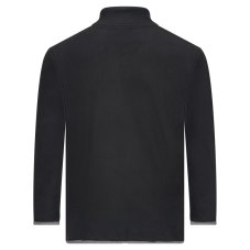 ESD Fleecová bunda na dlhý zips, čierna/sivá, Safeguard