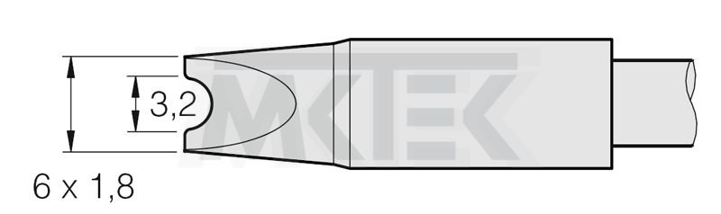 Spájkovací hrot JBC C470-031