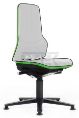 ESD stolička Neon 1, Synchrontechnik, zelená
