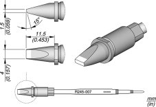 Spájkovací hrot R245007 JBC