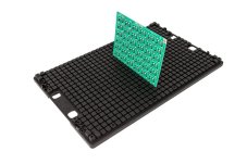 ESD držiak DPS 557 x 357 x 22 mm, 13 x 19 drážok