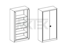 ESD skriňa 1100x530x2125mm KARL