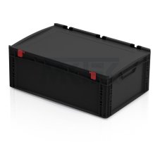 ESD Euro prepravka s vekom 600x400x235 mm