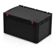ESD Euro prepravka s vekom 600x400x335 mm