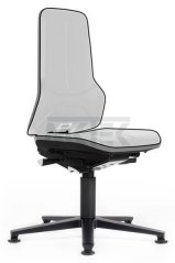 ESD stolička Neon 1, trvalo vodivá, sivá