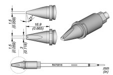 Spájkovací hrot R470016 JBC