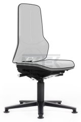 ESD stolička Neon 1, Synchrontechnik, sivá