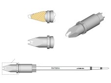 Spájkovací hrot R470054 JBC
