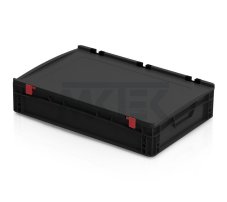 ESD Euro prepravka s vekom 600x400x135 mm