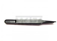 ESD čierna plastová pinzeta 93303