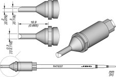 Spájkovací hrot R470-037 JBC