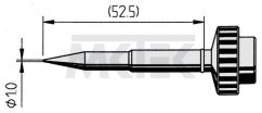 ERSADUR spájkovací hrot, 1.0 mm, bezolovnatý, 10 ks