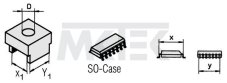 SMD odspájkovacia hlava CSF-D, 9.8 x 18.0 mm