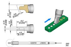 Spájkovací hrot C245701 JBC