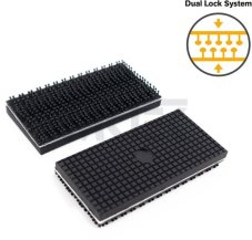 Náhradné čeľuste plastové rebrované/suchý zips 50mm (pár)