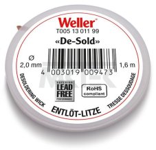 Odsávací pásik 2mm/1,6m Weller