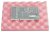 ESD PU pena ružová profilovaná 253 x 153 x 20 mm, balenie 100 ks