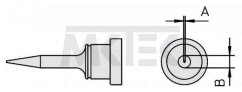 LT 1SCNW Spájkovací hrot 0.3 x 0.1 mm