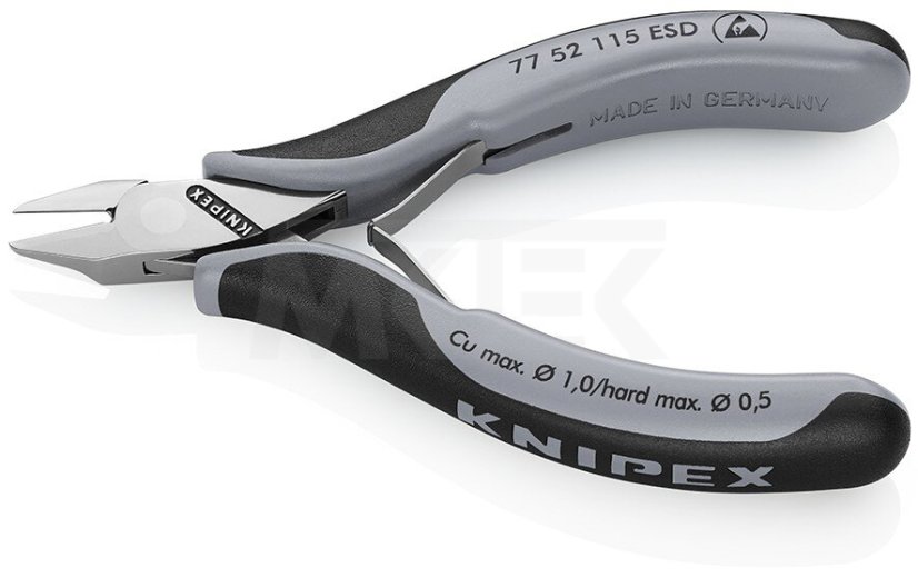 ESD Bočné štipacie kliešte 77 52 115 KNIPEX