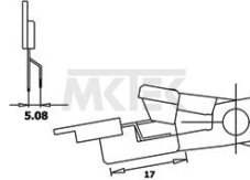 ESD tvarovacie kliešte PN 5050 04 D
