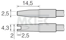 Spájkovací hrot JBC C245-758 Special