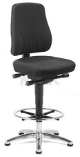 ESD stolička COMFORT PLUS, čierna