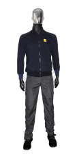 ESD mikina CAL, dlhý zips