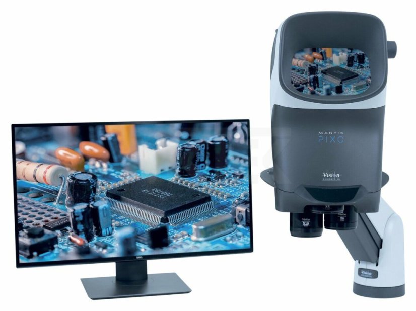 Hlava stereo mikroskopu MANTIS PIXO