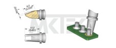 Spájkovací hrot JBC R245-006, D: 3.5 mm