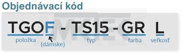 ESD dámske tričko TGOF s výstrihom V,  krátkym rukávom, bez vrecka