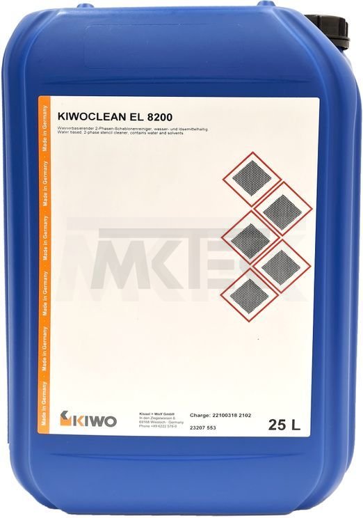 Čistič šablón KIWOCLEAN EL 8200, 25l