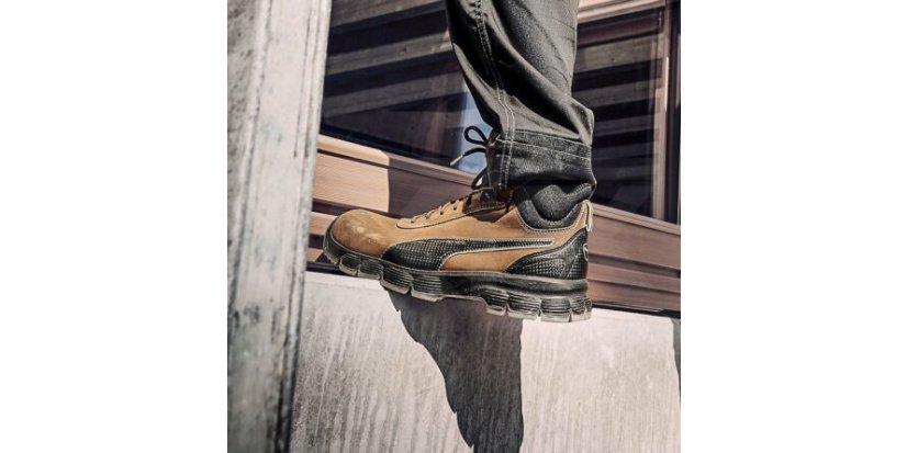 ESD bezpečnostná obuv CONDOR MID Puma, hnedá