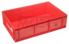 ESD prepravka IDP 600x400x220 červená