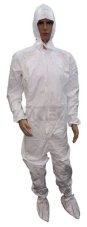 Overal pre Cleanroom biely 20ks