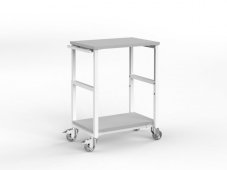 ESD stolík na kolieskach BASIC, dve police