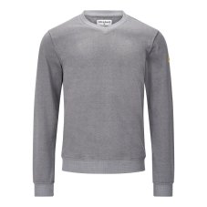 ESD Mikina s výstrihom do V, sivá, Safeguard SafeComfort