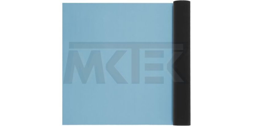 ESD podložka na stôl 600x10000x2mm Premium, svetlo modrá, SG-43664