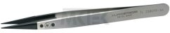 Pinzeta s vymeniteľnými špičkami zo sklenených vlákien, jemné hroty, 130 mm