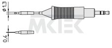 Spájkovací hrot RTM 013 S MS